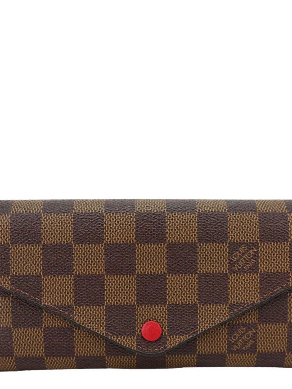 Louis Vuitton  Josephine Damier Ebene Wallet Brown